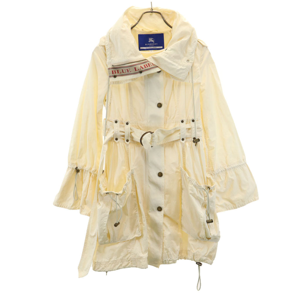 BURBERRY BLUE LABEL バーバリーブルーレーベル トレンチコート 38 ベージュ 三陽商会 レディース