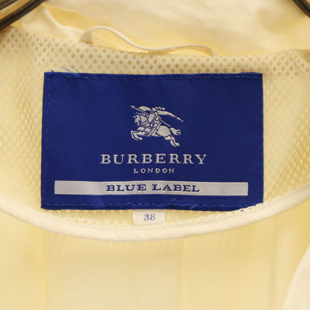 BURBERRY BLUE LABEL バーバリーブルーレーベル トレンチコート 38 ベージュ 三陽商会 レディース