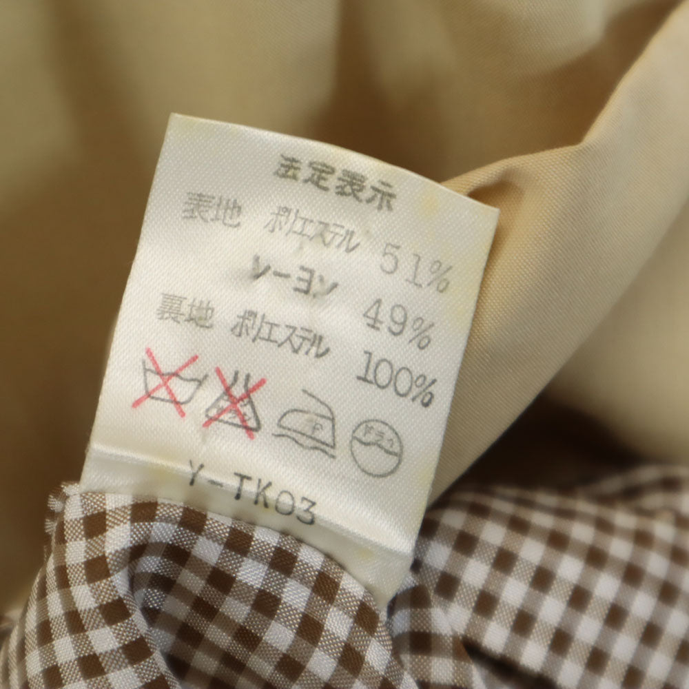 Christian Dior SPORTS クリスチャンディオールスポーツ 90s オールド ステンカラーコート M ベージュ レディース