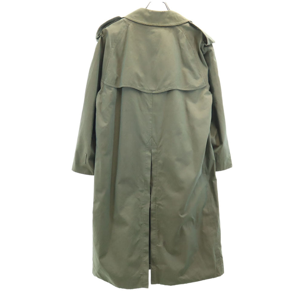 Burberrys バーバリーズ 80s 90s ヴィンテージ イングランド製 ノバチェック柄 トレンチコート 玉虫色 ライナー、ベルト欠損 メンズ