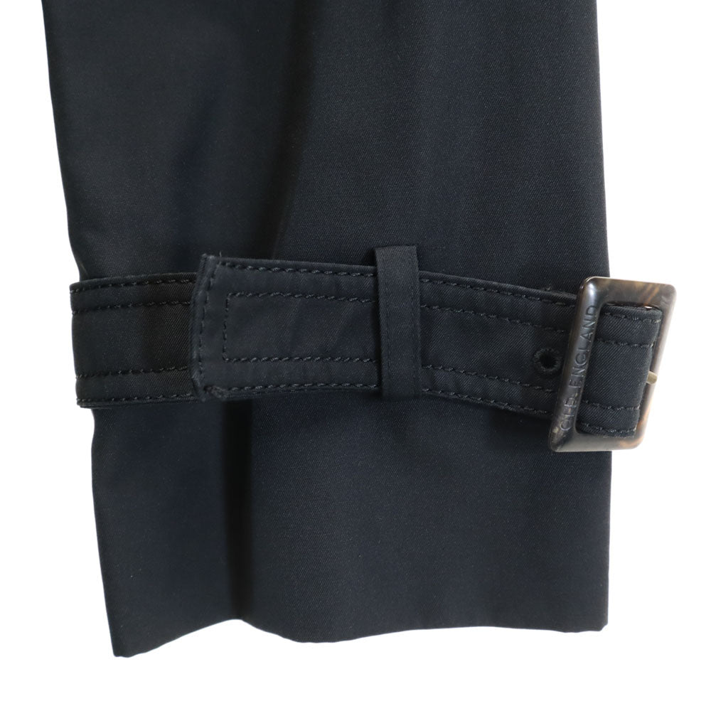 OLD ENGLAND オールドイングランド 日本製 ライナー付 トレンチコート 36 黒 2WAY レディース