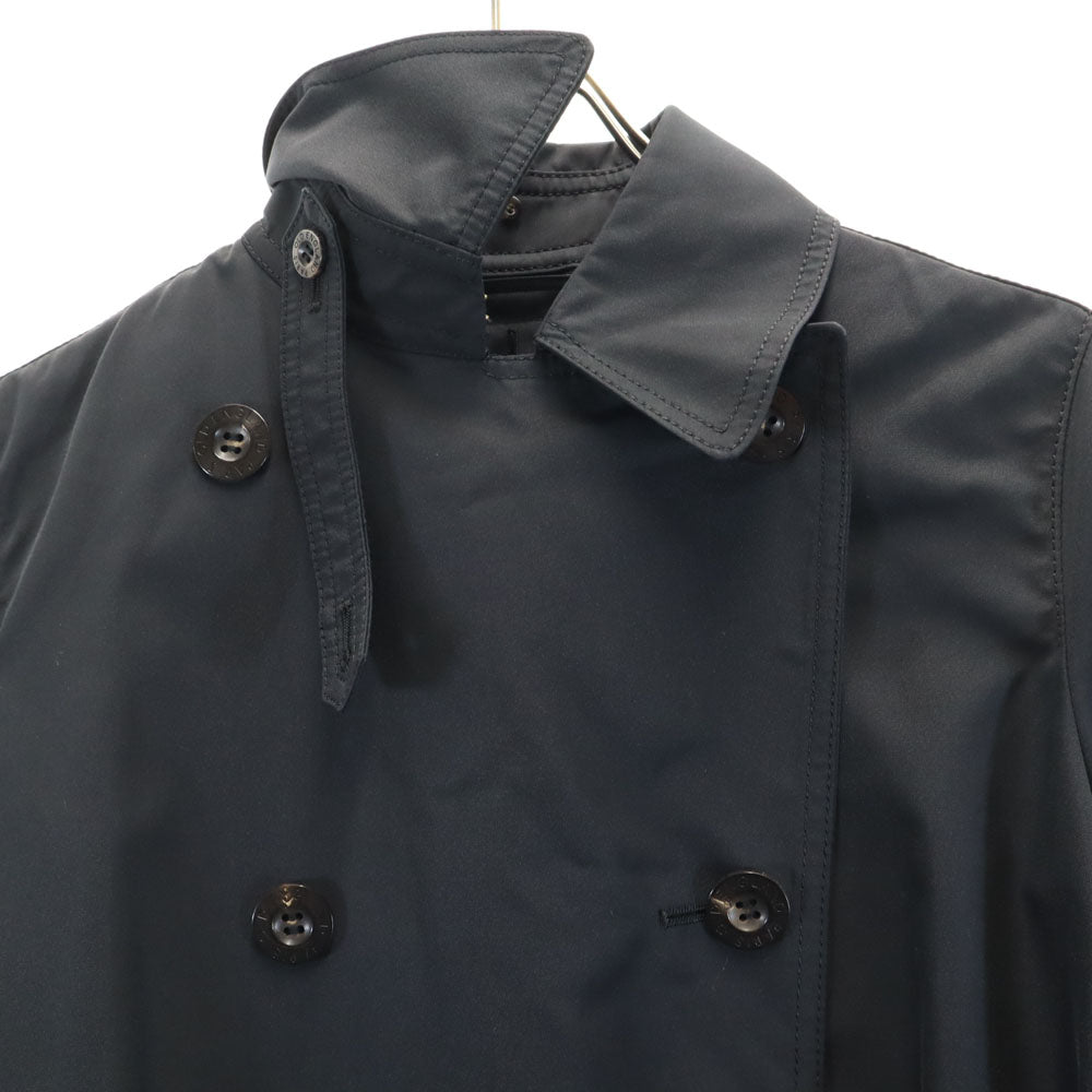 OLD ENGLAND オールドイングランド 日本製 ライナー付 トレンチコート 36 黒 2WAY レディース