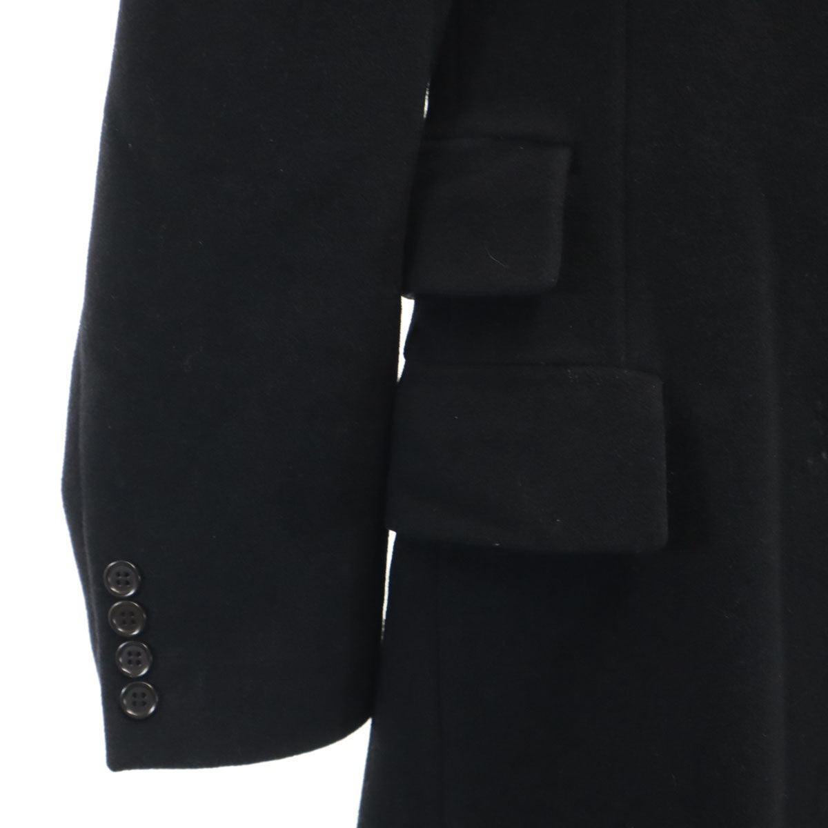 Paul Smith LONDON ポールスミス ロンドン 日本製 チェスターコート M ブラック メンズ