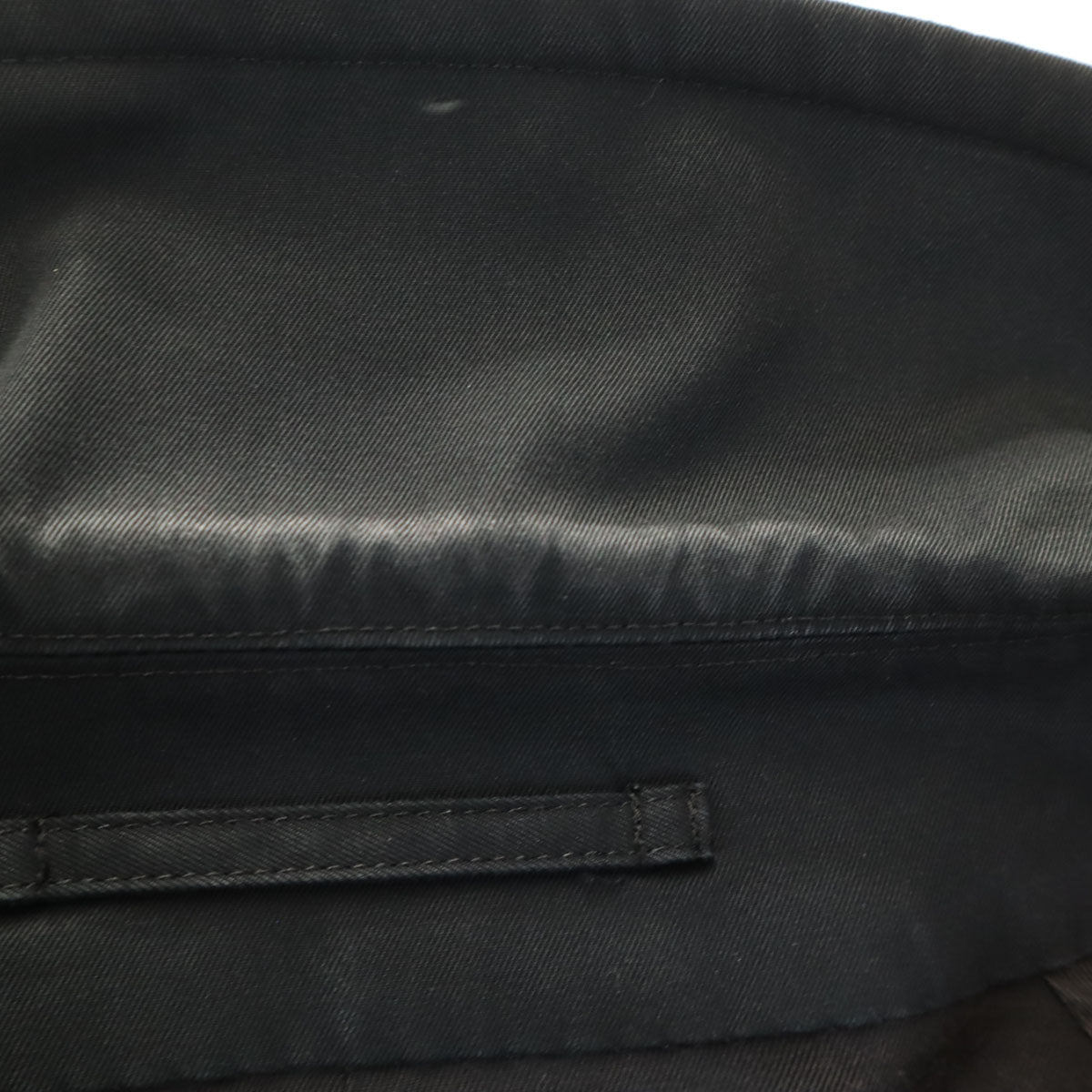 UNITED ARROWS ユナイテッドアローズ 日本製 フィンクス コットンギャバ ラップ コート L 黒 メンズ