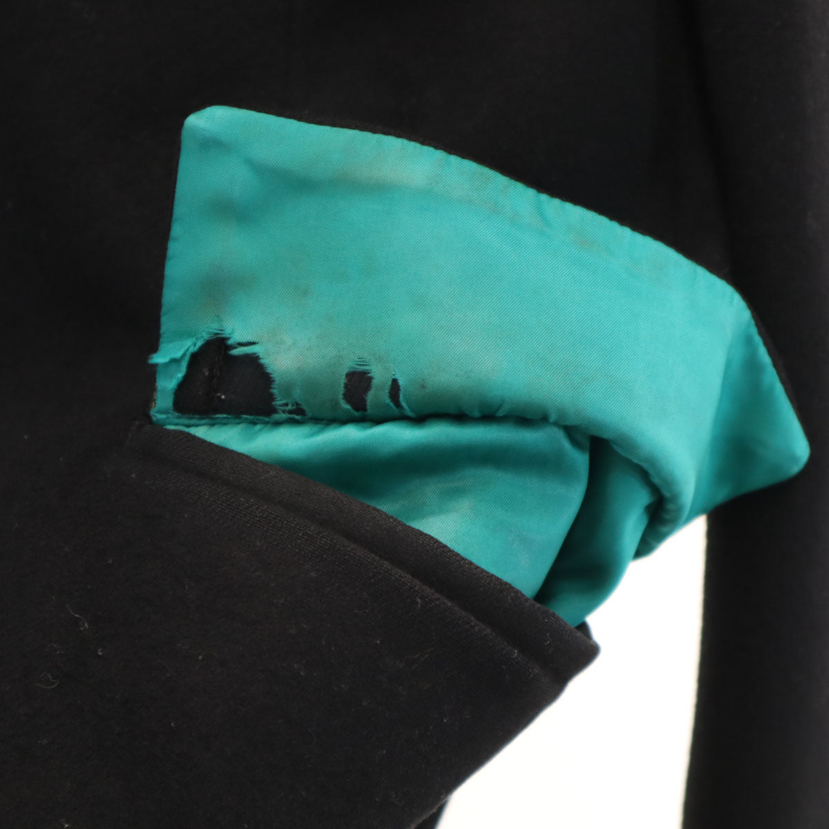 Paul Smith ポールスミス 日本製 メルトン チェスターコート M ブラック メンズ