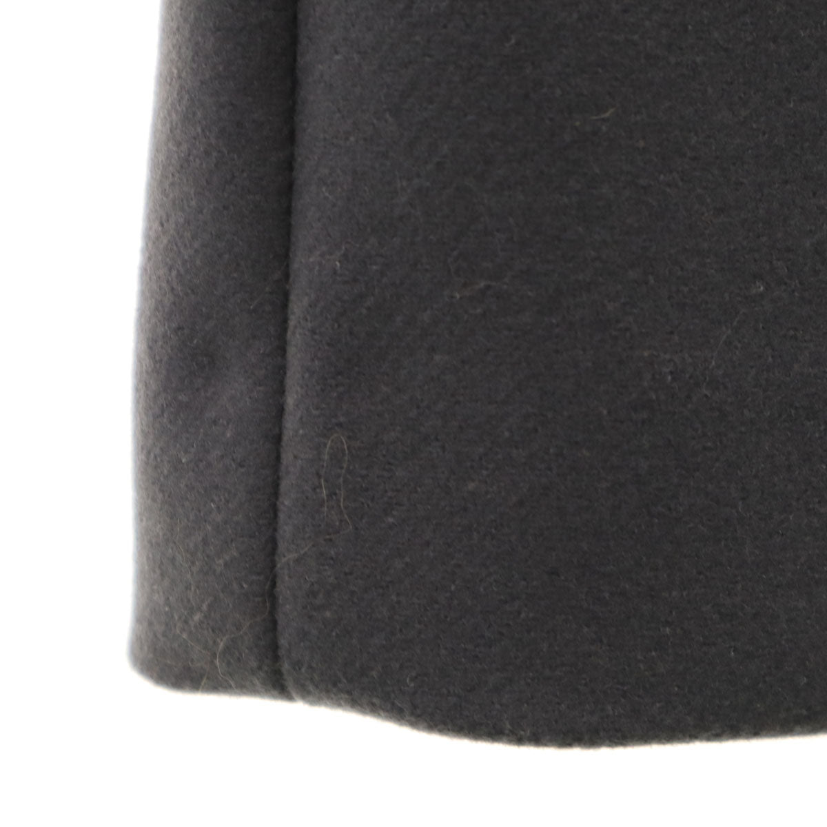 green label relaxing グリーンレーベルリラクシング ウールブレンド メルトン チェスターコート S ネイビー系 FAbRICA TESSUTI メンズ