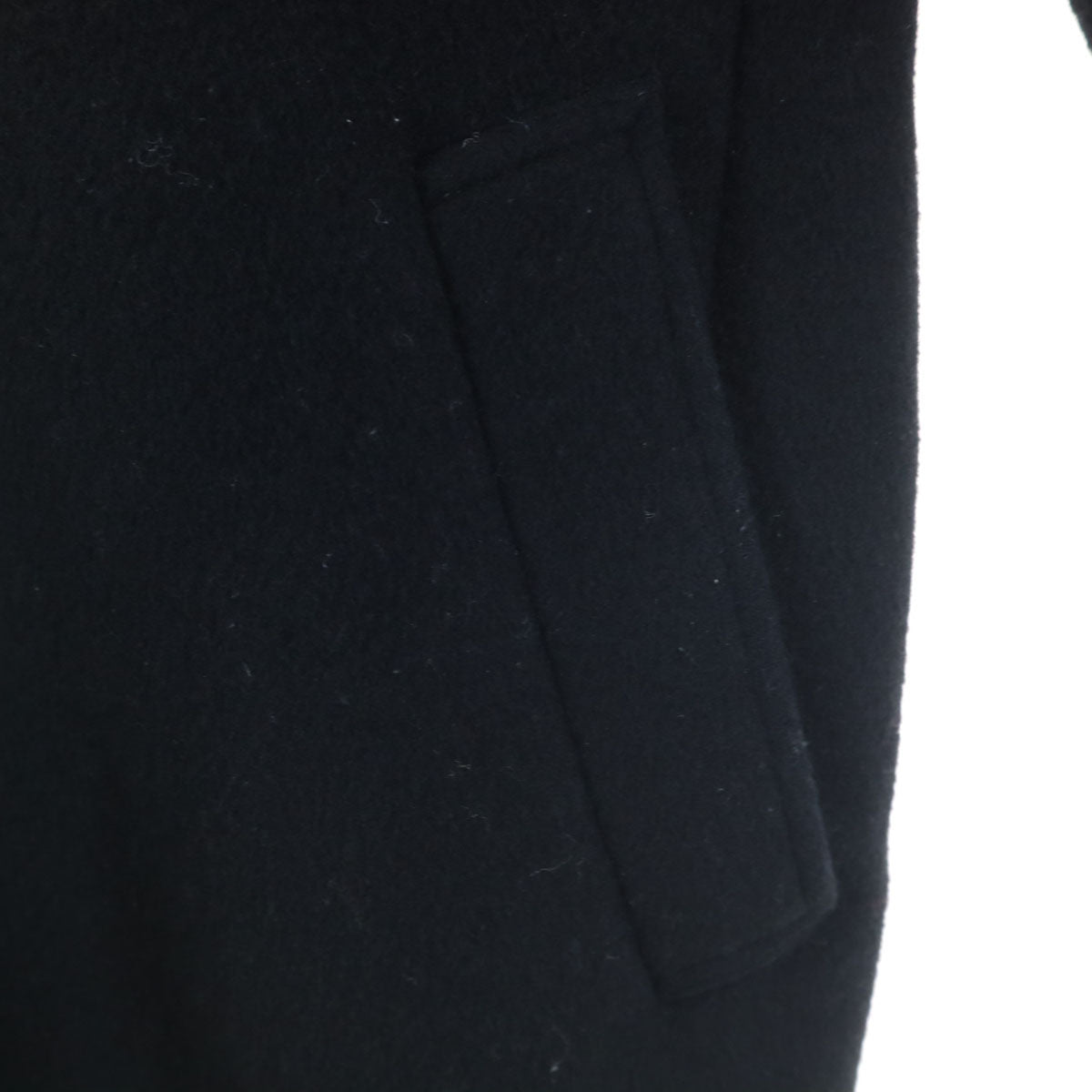 N.HOOLYWOOD エヌハリウッド 日本製 圧縮ウール チェスターコート 38 ブラック メンズ