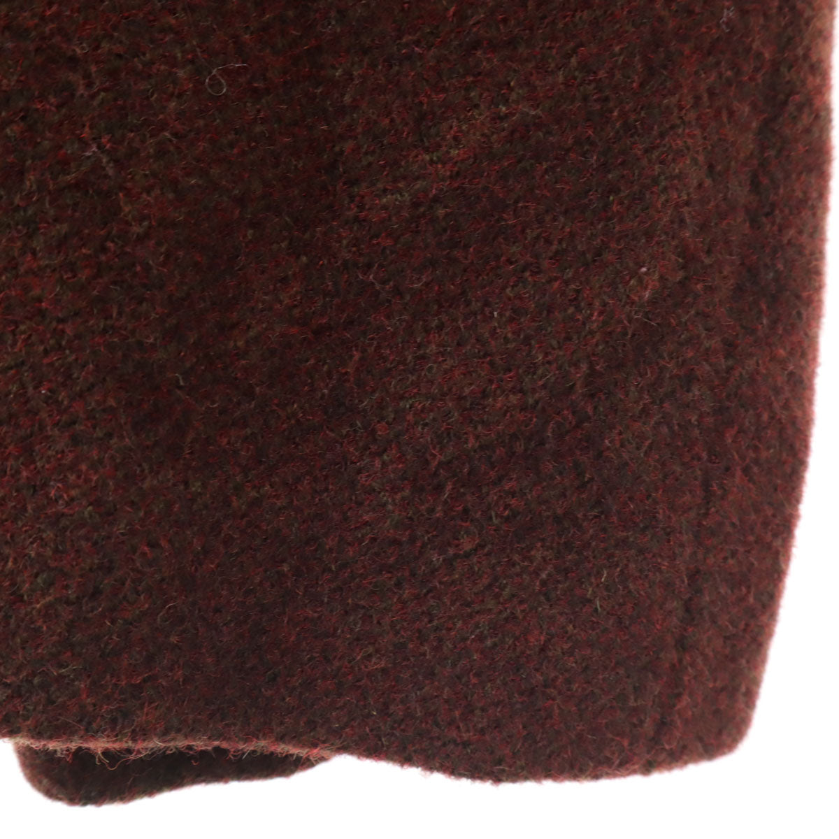 LANVIN ランバン 80s イタリア製 ヴィンテージ ウールコート 46 ブラウン レディース