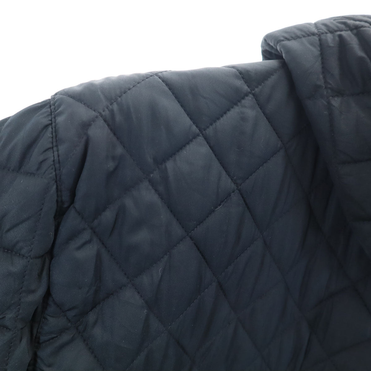 L.L.Bean エルエルビーン キルティング切替 フーデッド コート XL チャコールグレー アウトドア レディース