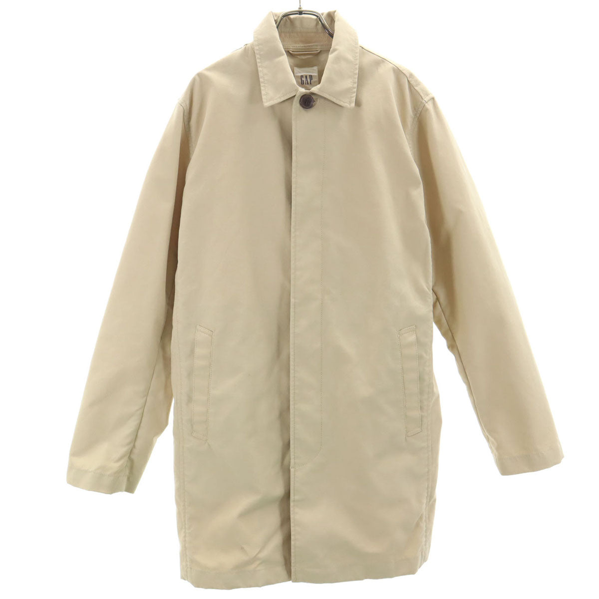 GAP ギャップ ステンカラーコート M ベージュ メンズ
