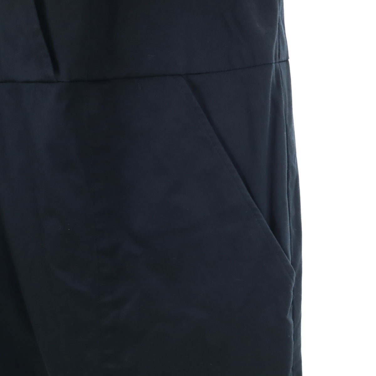 theory セオリー 日本製 長袖 ワンピース 2 チャコールブラック レディース