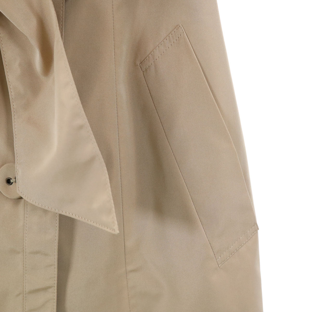 U by ungaro ユーバイウンガロ 日本製 トレンチコート 40 ベージュ レディース