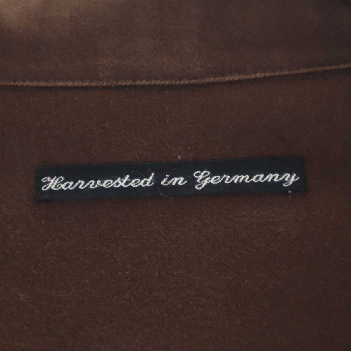 エッセンス ドイツ製 チェスターコート XS ブラウン メンズ