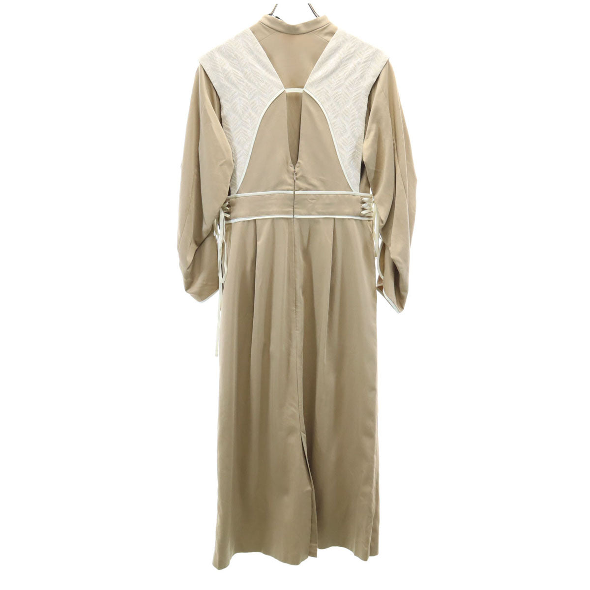 PUBLIC TOKYO パブリックトウキョウ 未使用 日本製 長袖 レイヤード セットJQ ワンピース FREE ベージュ レディース