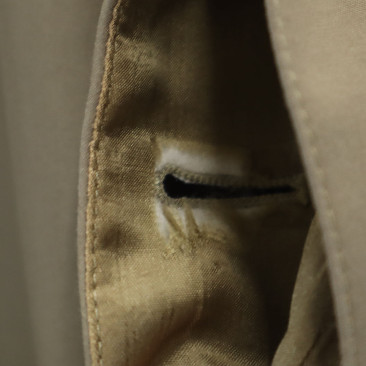 Brooks Brothers ブルックスブラザーズ ステンカラーコート S カーキブラウン メンズ