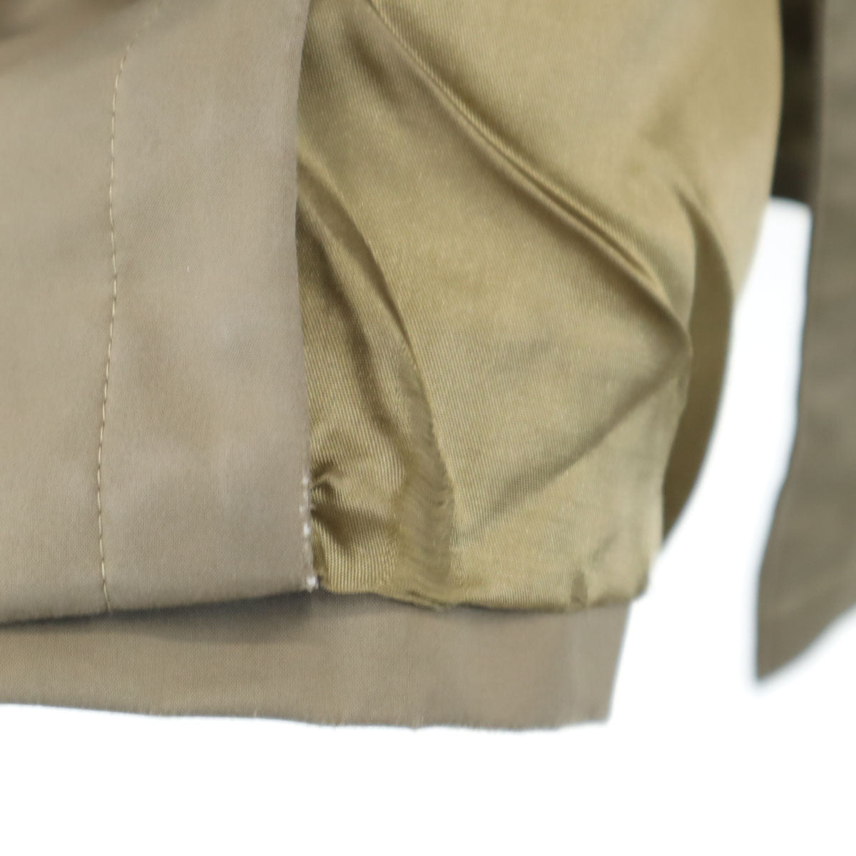 Brooks Brothers ブルックスブラザーズ ステンカラーコート S カーキブラウン メンズ