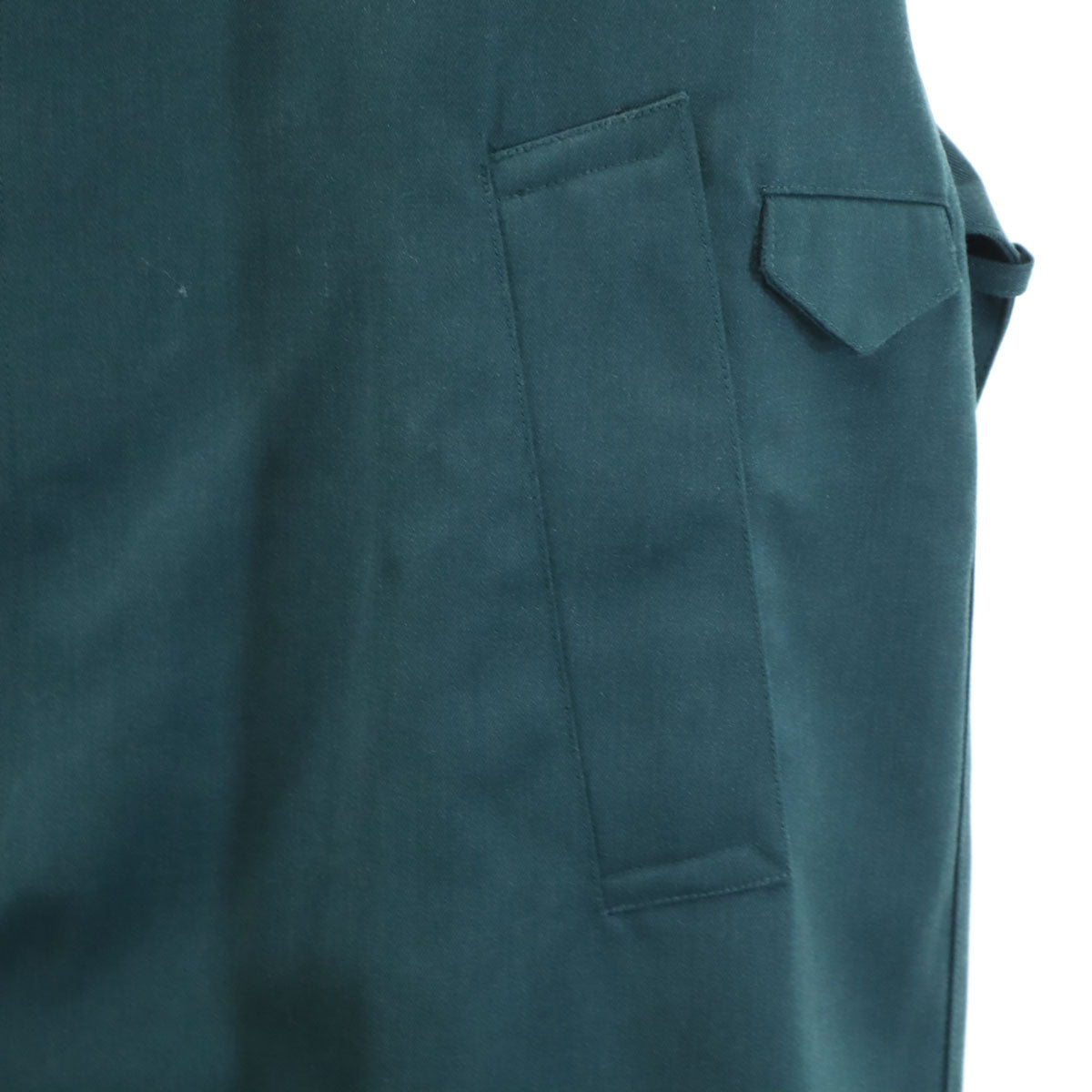 グアルディアシビル 00s 2000年 財務警察 ウールギャバジン コート 50 深緑 メンズ