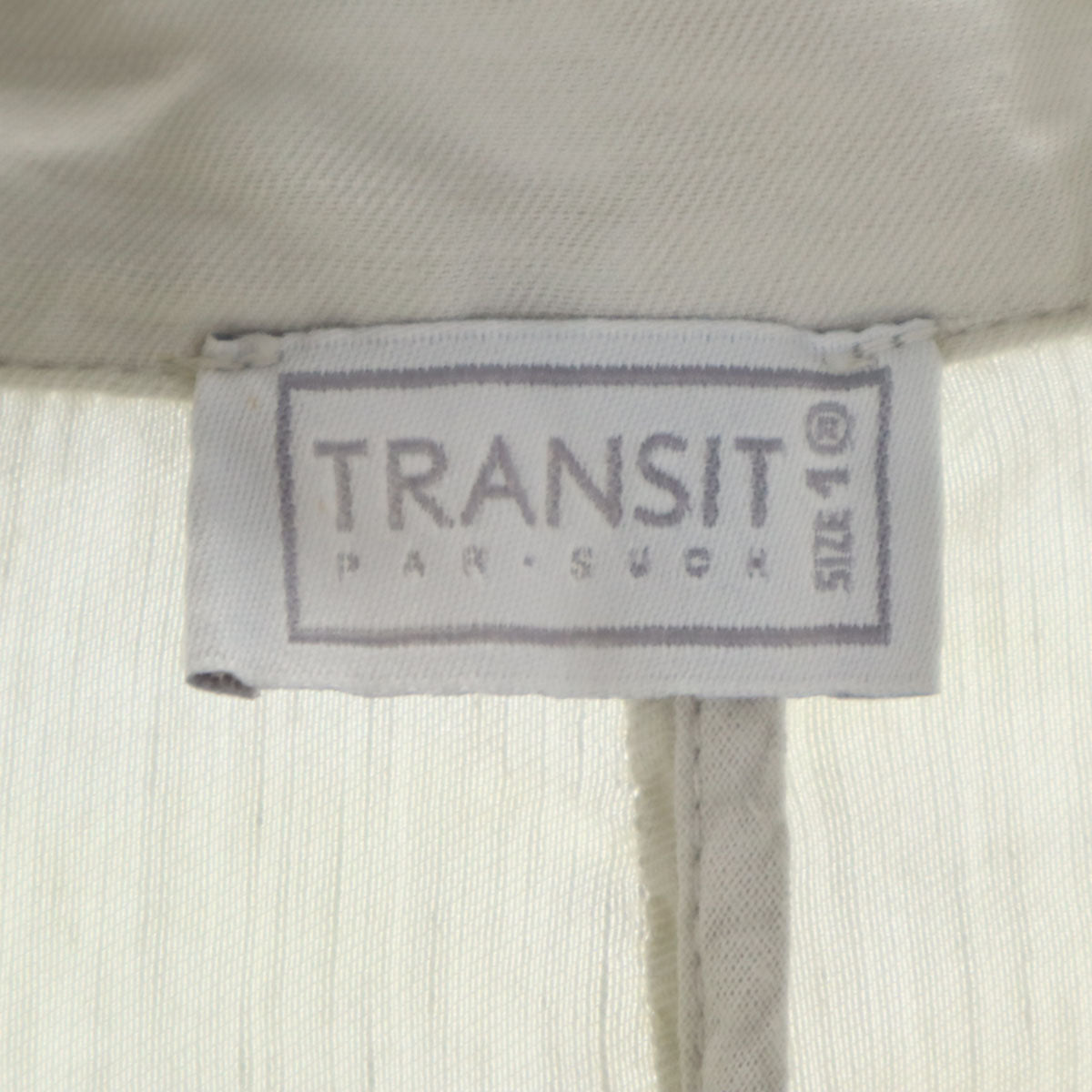 TRANSIT トランジット イタリア製 リネンブレンド ステンカラーコート 1 ライトグレー ストレッチ レディース