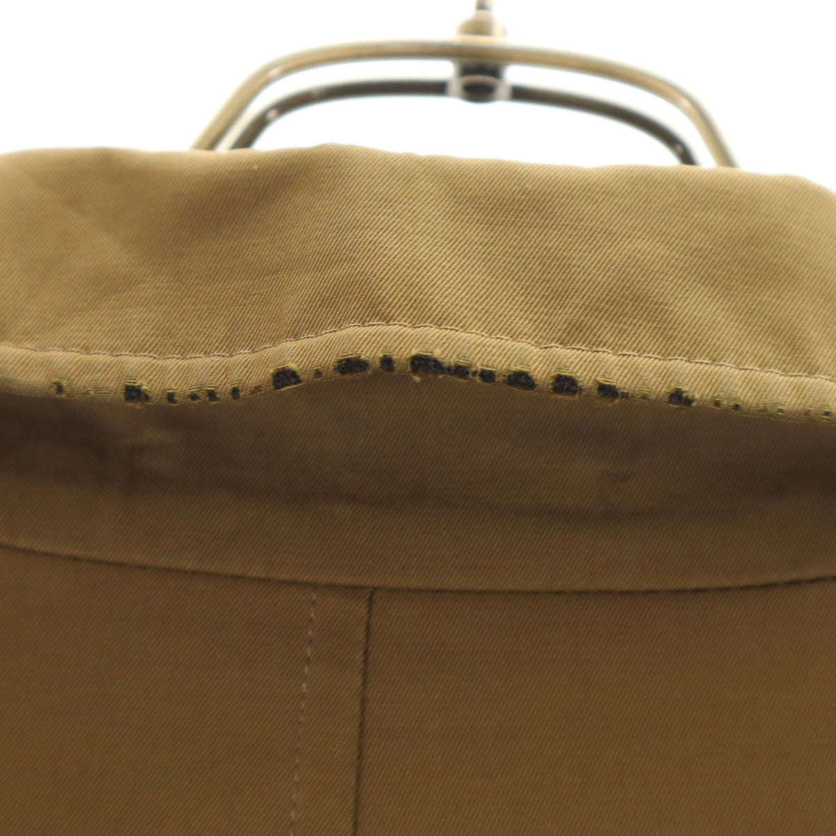 Aquascutum アクアスキュータム 60s 70s イングランド製 ヴィンテージ Aqua5 ステンカラーコート オリーブ メンズ