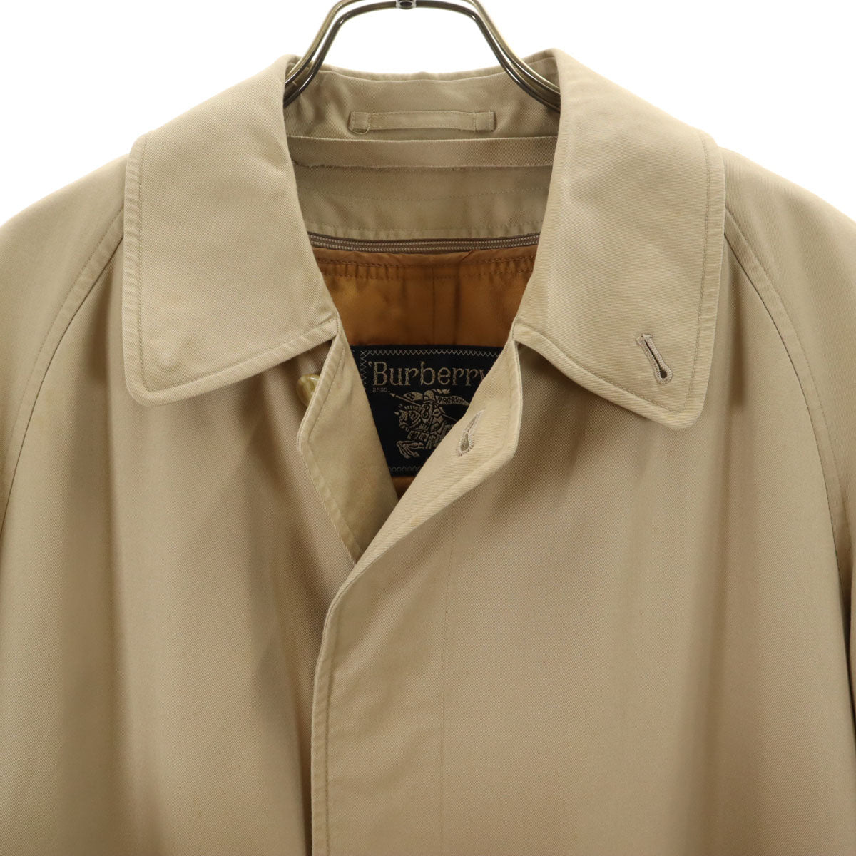 Burberrys バーバリーズ 90s オールド ステンカラーコート 90-165 ベージュ ライナー付き メンズ