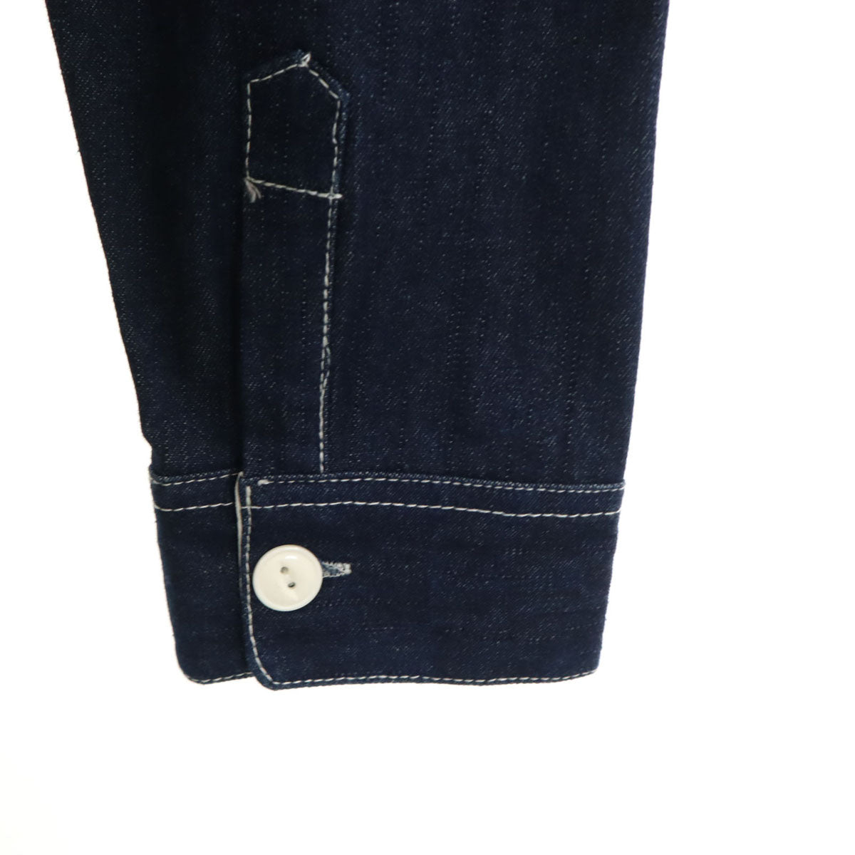 ラピーヌ 長袖 デニム シャツワンピース 42 インディゴ レディース