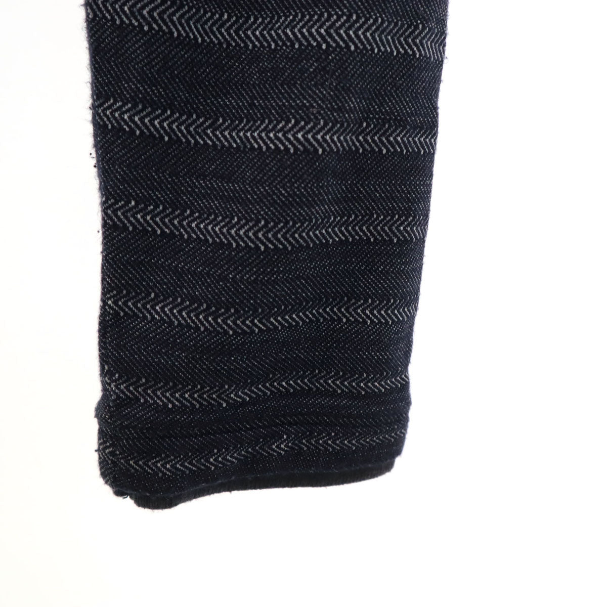 ARMANI COLLEZIONI アルマーニコレッツォーニ ボーダー柄 長袖 オーバーサイズ ニット XL ネイビー トップス メンズ