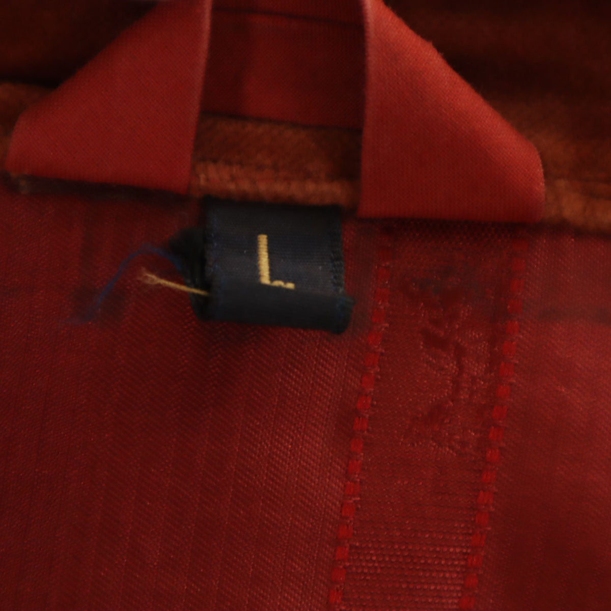 HERMES エルメス 80s スコットランド製 ヴィンテージ アルスター コート L レッド系 レディース