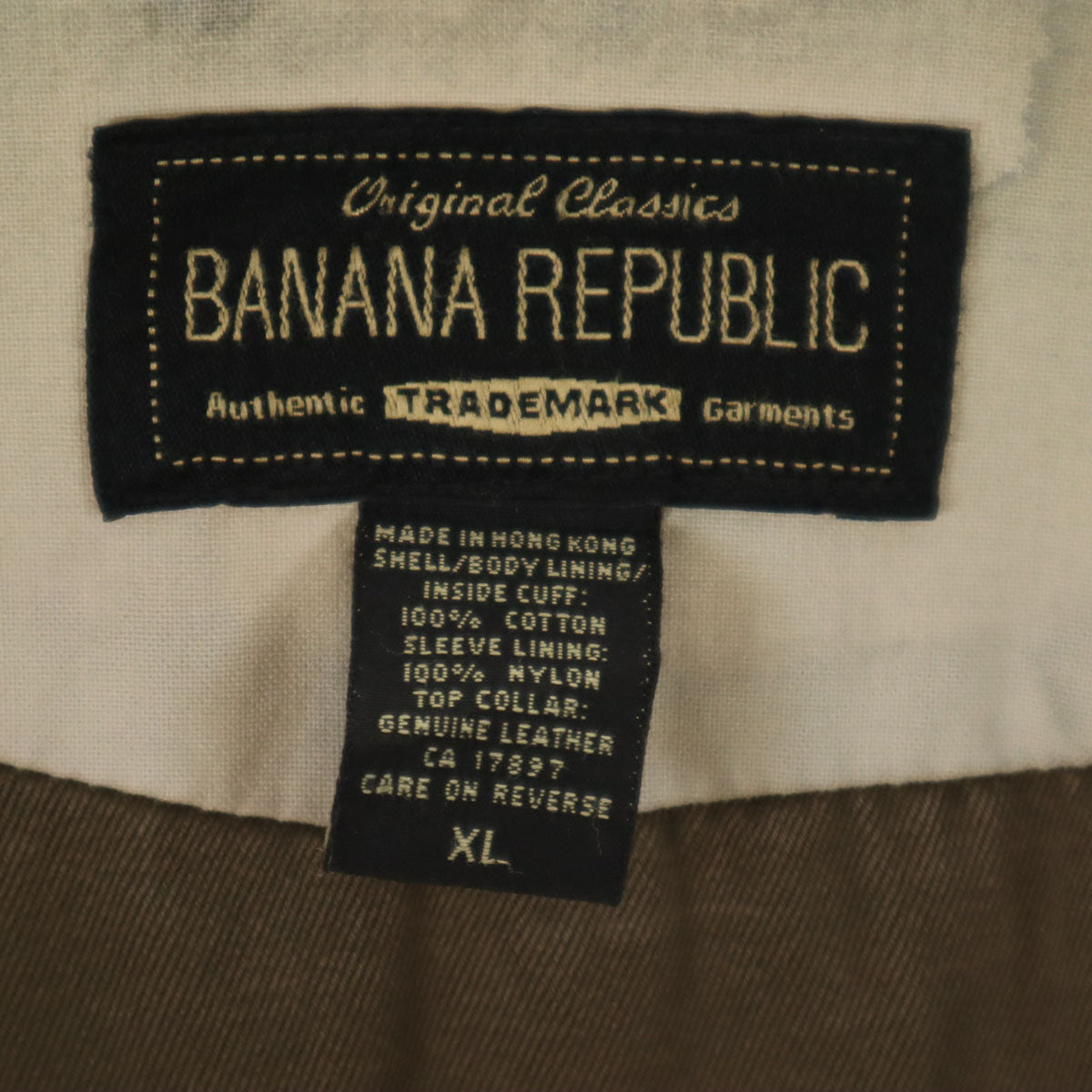 Banana Republic バナナリパブリック 90s 00s オールド ステンカラーコート XL グレージュ メンズ