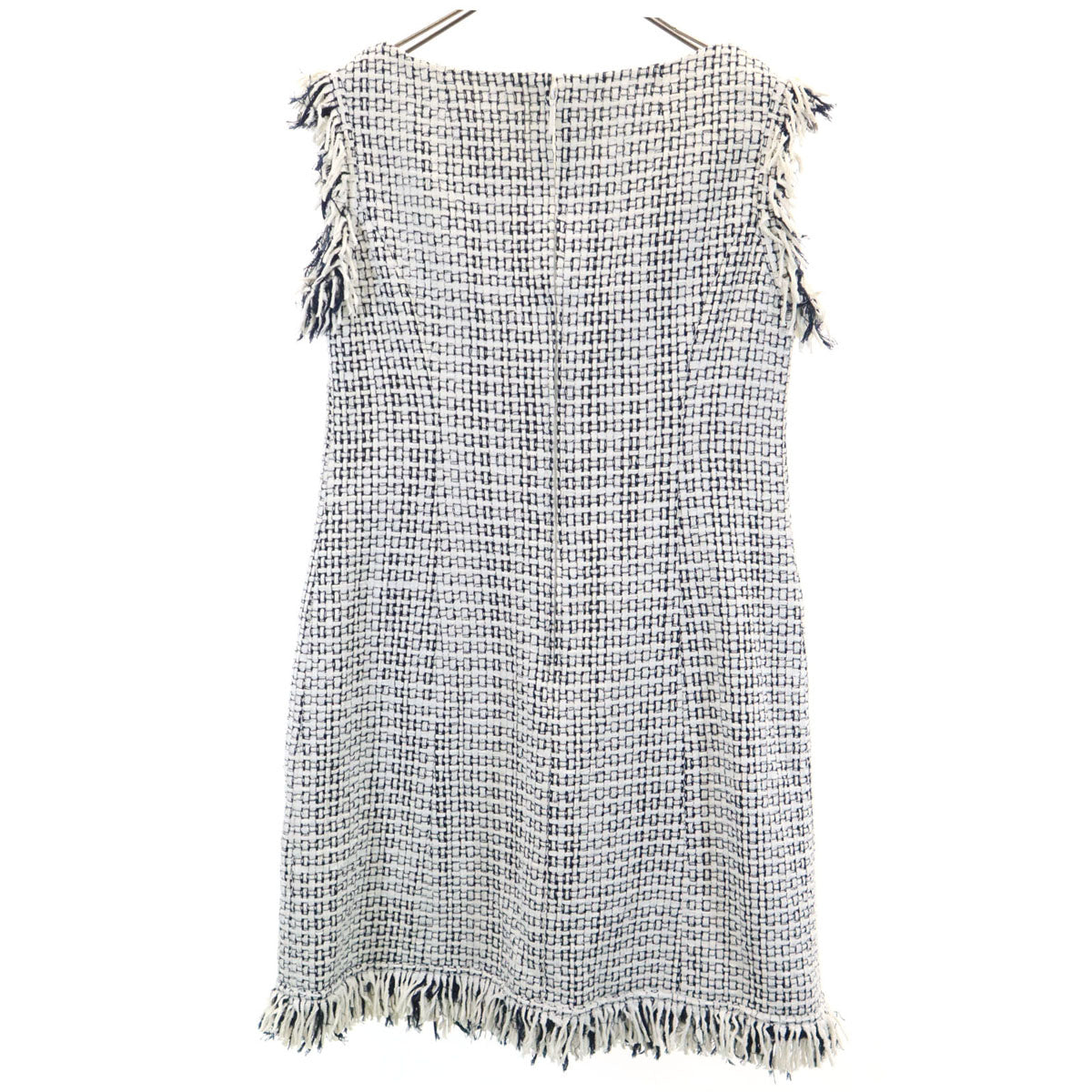 Rene ルネ 日本製 ノースリーブ ワンピース 38 ホワイト レディース