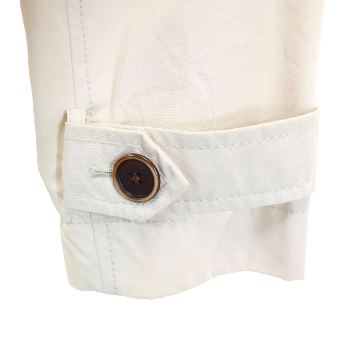 MAX MARA マックスマーラ トレンチコート 42 アイボリー ベルト付き レディース