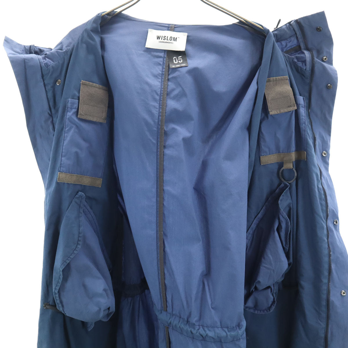 WISLOM ウィズロム ロングコート 5 ブルー系 メンズ