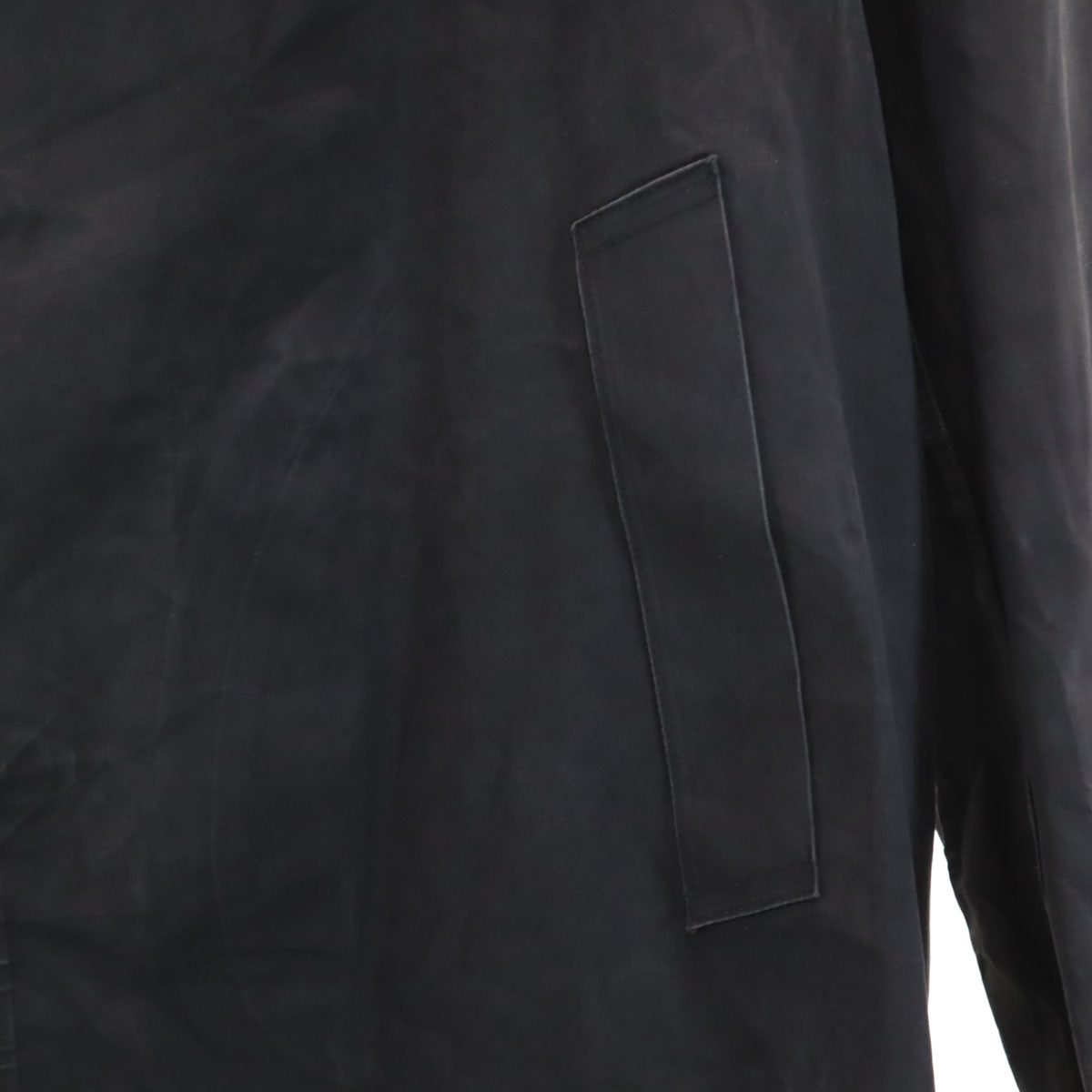 Mackintosh マッキントッシュ スコットランド製 ゴム引き ステンカラーコート 36 ブラック メンズ