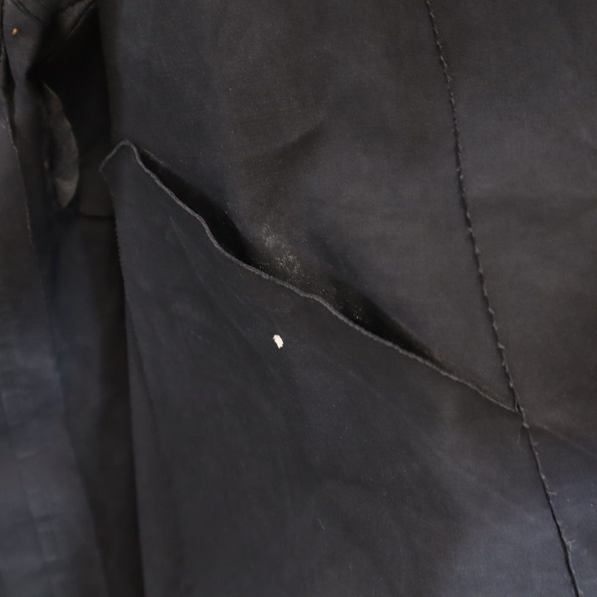 Mackintosh マッキントッシュ スコットランド製 ゴム引き ステンカラーコート 36 ブラック メンズ