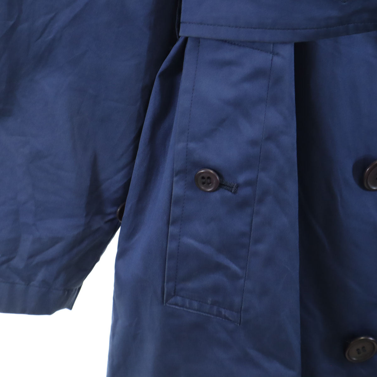 Burberrys バーバリーズ 80s 90s オールド トレンチコート ネイビー レディース