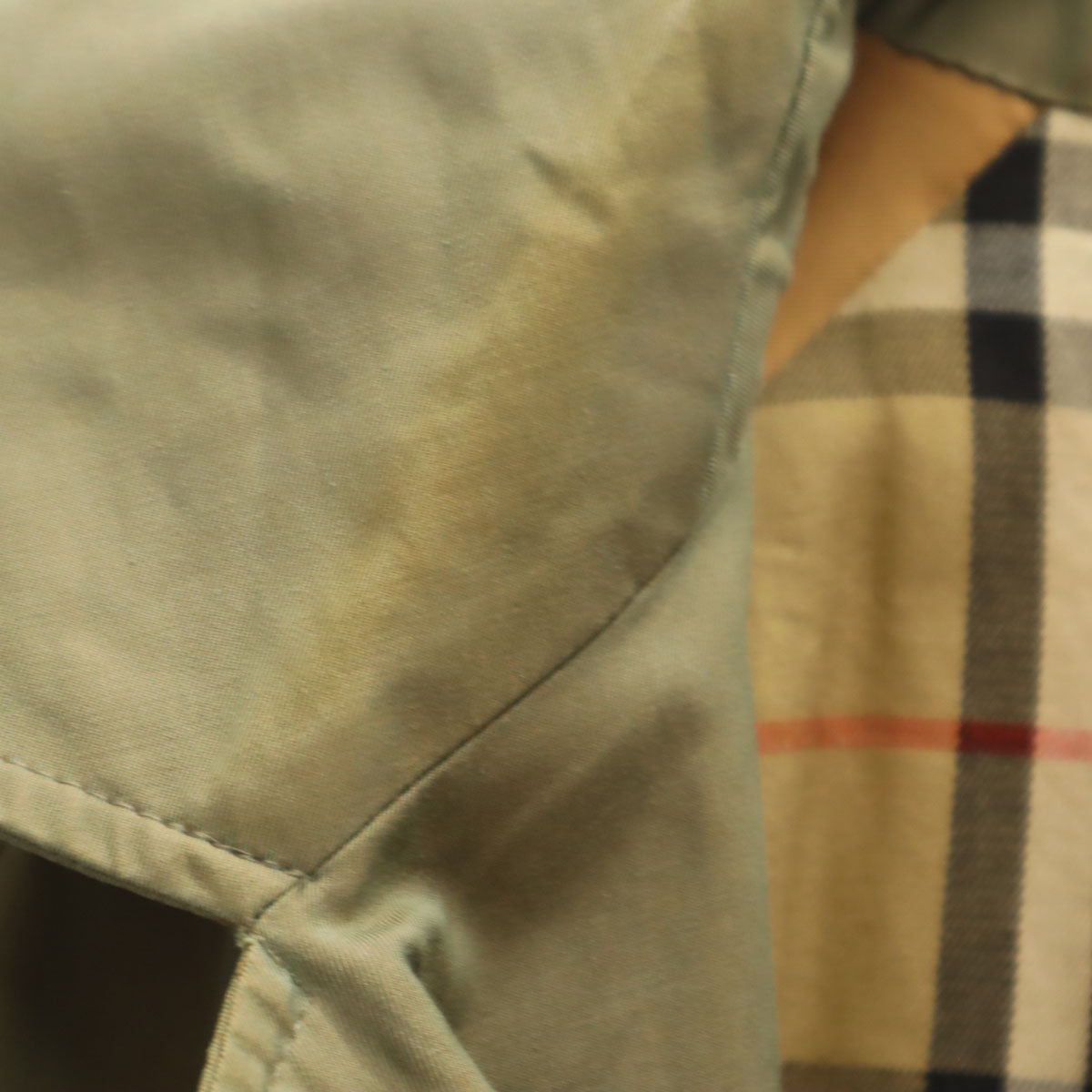 Burberrys バーバリーズ 80s 90s 英国製 オールド ステンカラーコート オリーブ メンズ