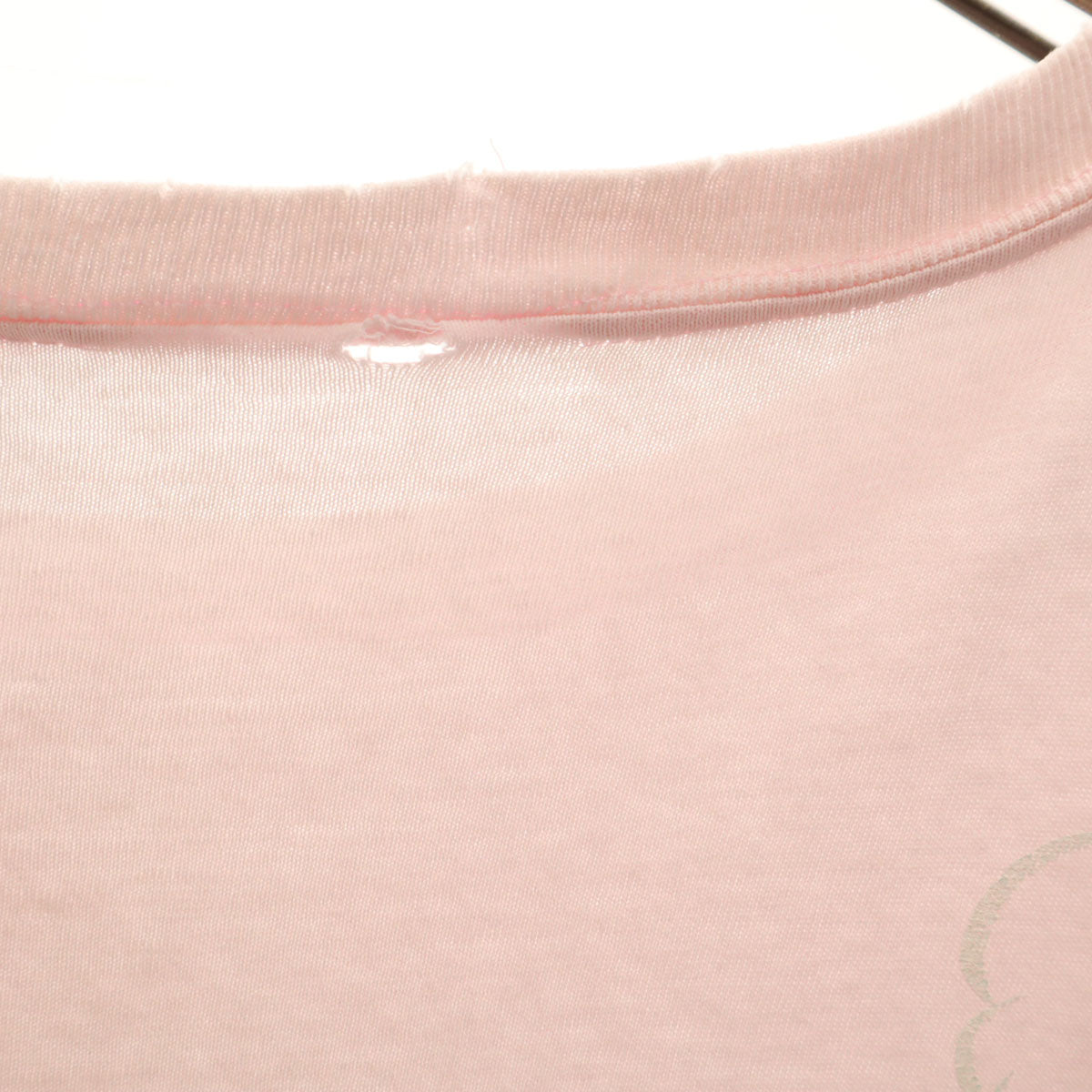 Warner Bros ワーナーブラザーズ 90s オールド ルーニーテューンズ タズマニアンデビル 半袖 ロング Tシャツ ピンク シングルステッチ ワーナー・ブラザース メンズ