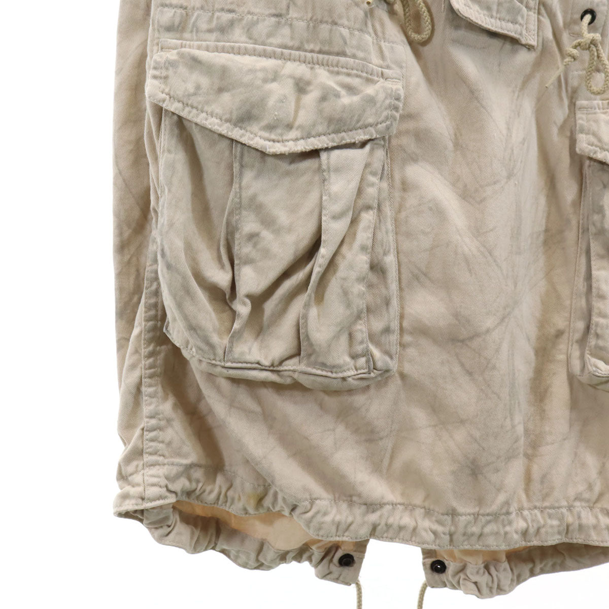 HYSTERIC GLAMOUR ヒステリックグラマー ノースリーブ モッズ ワンピース F ベージュ レディース