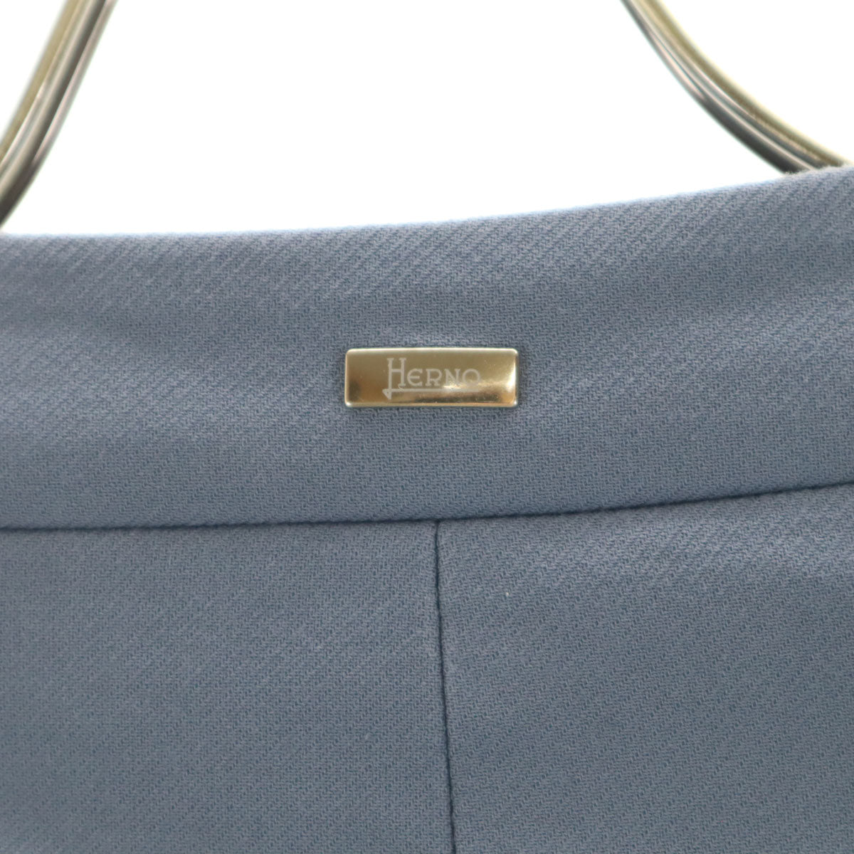 Herno ヘルノ イタリア製 コート 42 ブルー レディース