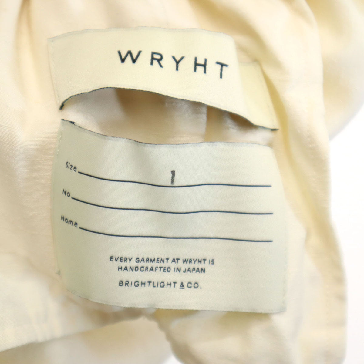 ライト 日本製 長袖 セーラーカラー ロングワンピース 1 アイボリー レディース