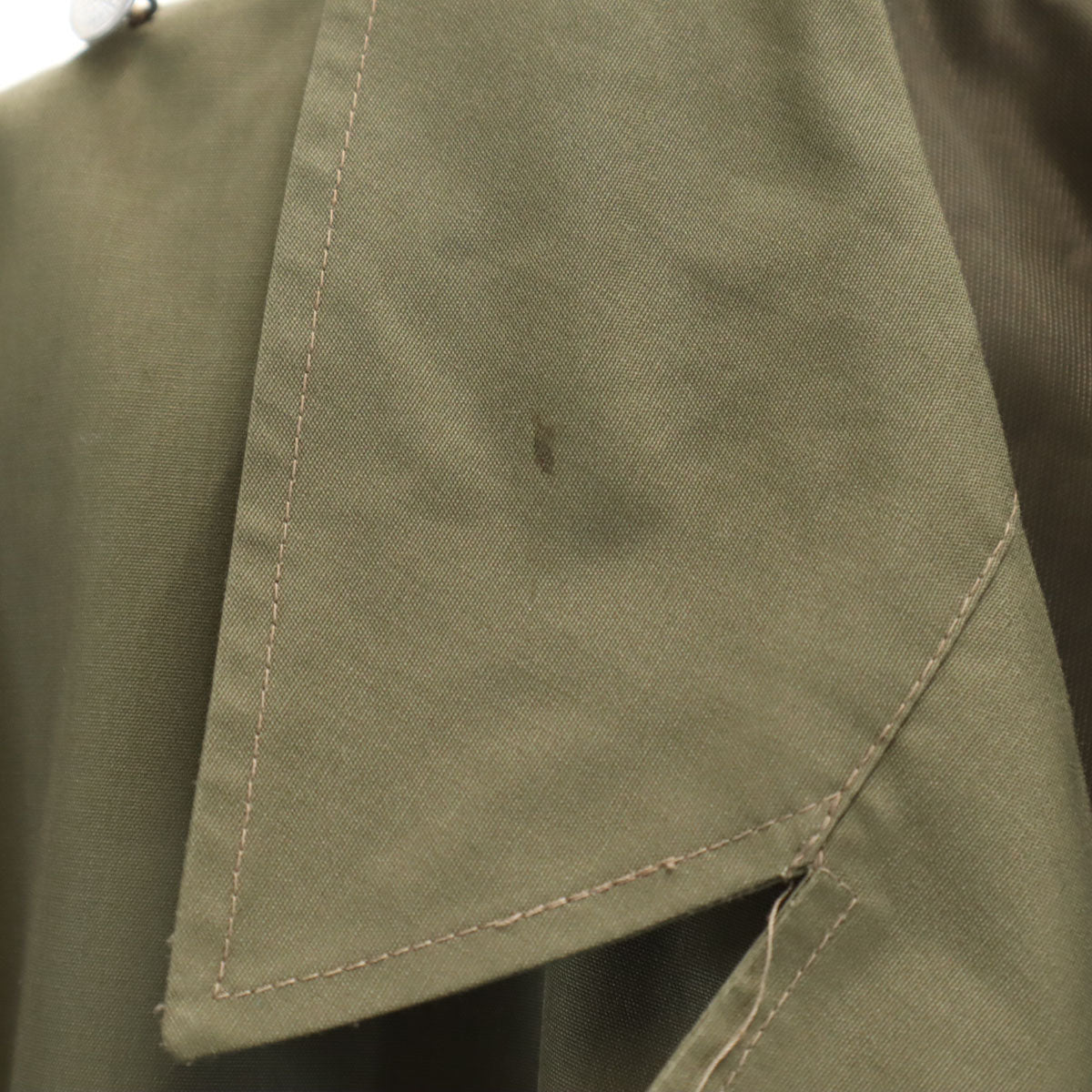 EAST GERMANY ARMY 東ドイツ軍 70s 80s ヴィンテージ レインコート K52 カーキ ミリタリー メンズ