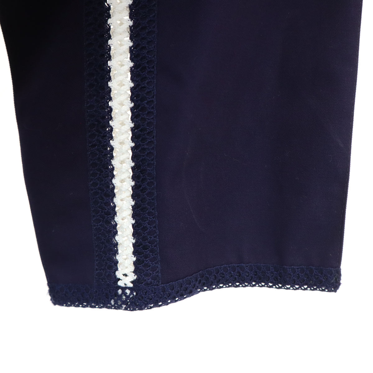 ISSEY MIYAKE イッセイミヤケ 日本製 ステンカラーコート 3 紺紫 レディース