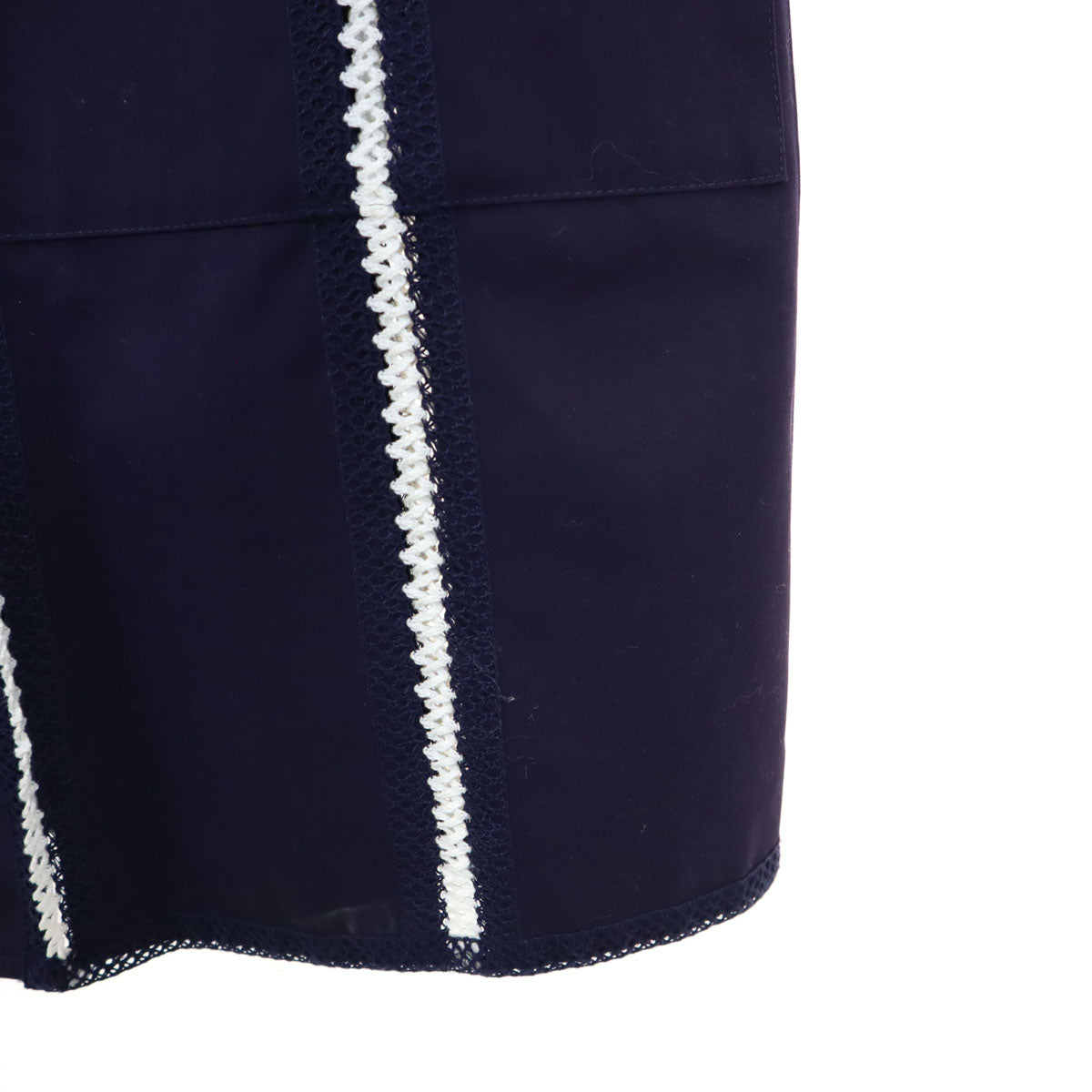 ISSEY MIYAKE イッセイミヤケ 日本製 ステンカラーコート 3 紺紫 レディース