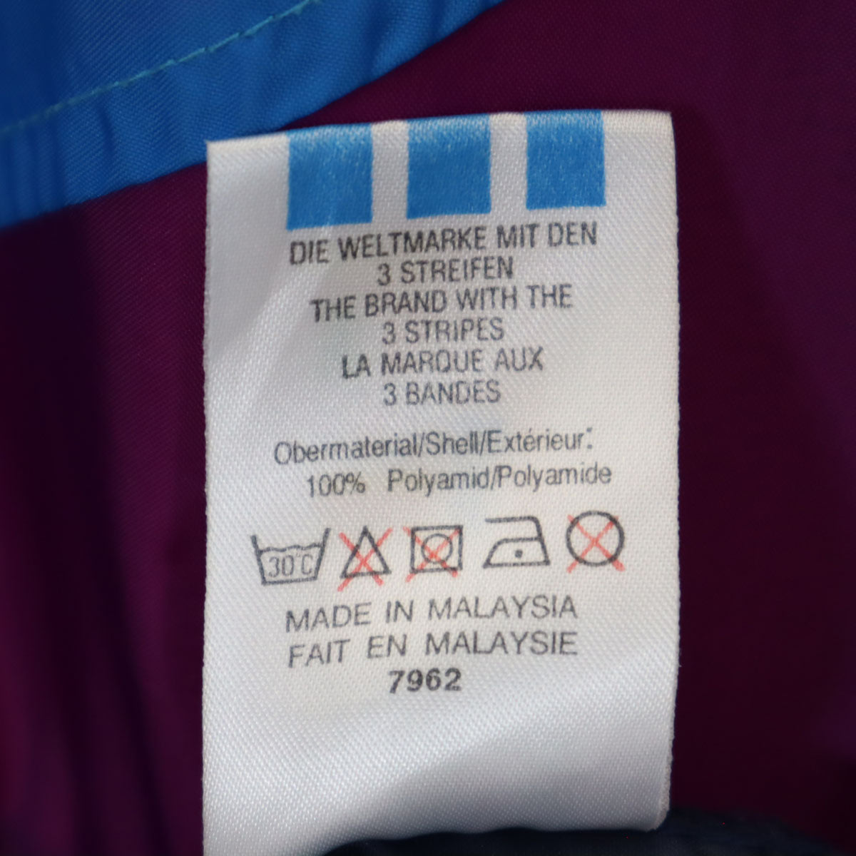 adidas アディダス 80s ヴィンテージ ナイロンジャケット L ネイビー メンズ