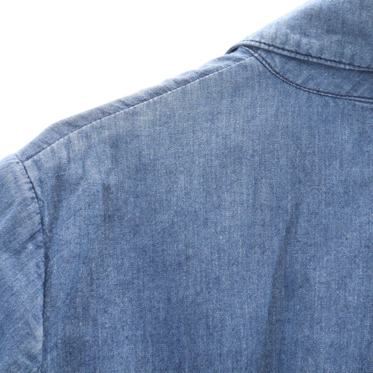 REMI RELIEF レミレリーフ 日本製 シャンブレーシャツ ジャケット M ブルー レディース