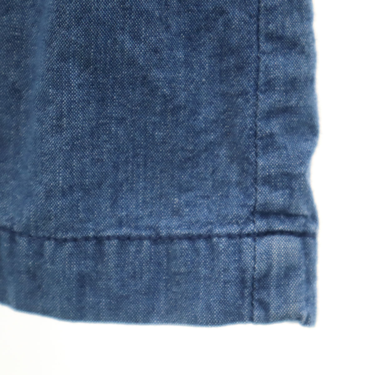 REMI RELIEF レミレリーフ 日本製 シャンブレーシャツ ジャケット M ブルー レディース