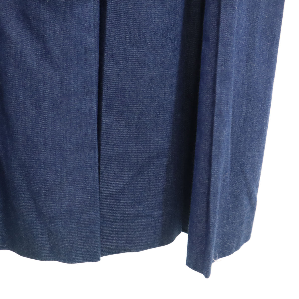 eimy istoire エイミーイストワール ダブル　プリ－ツ切替 コート F ブルー系 レディース