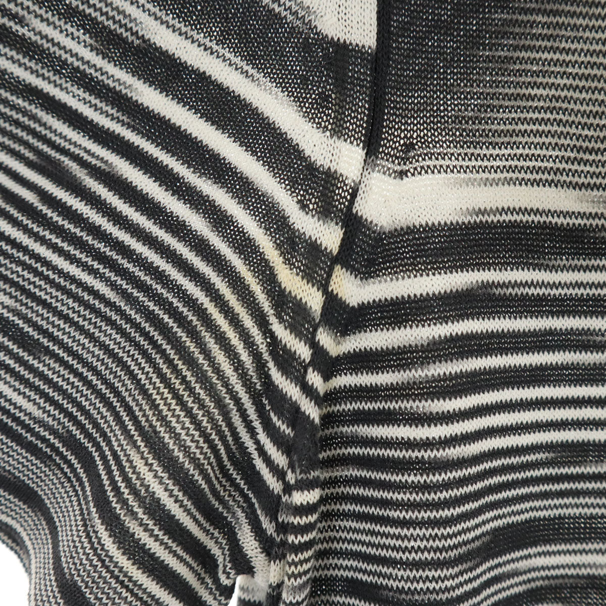 Missoni ミッソーニ イタリア製 総柄 半袖 ワンピース 40 黒系 レディース