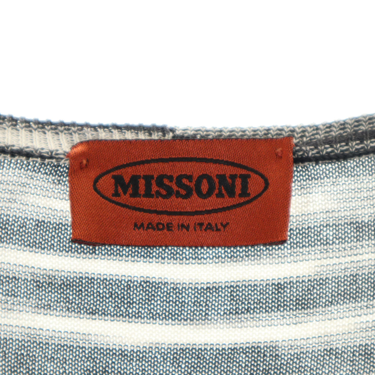 Missoni ミッソーニ イタリア製 総柄 半袖 ワンピース 40 黒系 レディース