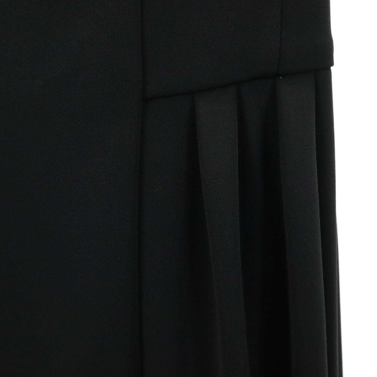 FOXEY NEW YORK フォクシーニューヨーク 日本製 ノースリーブ スクエアネック ワンピース 38 黒 レディース