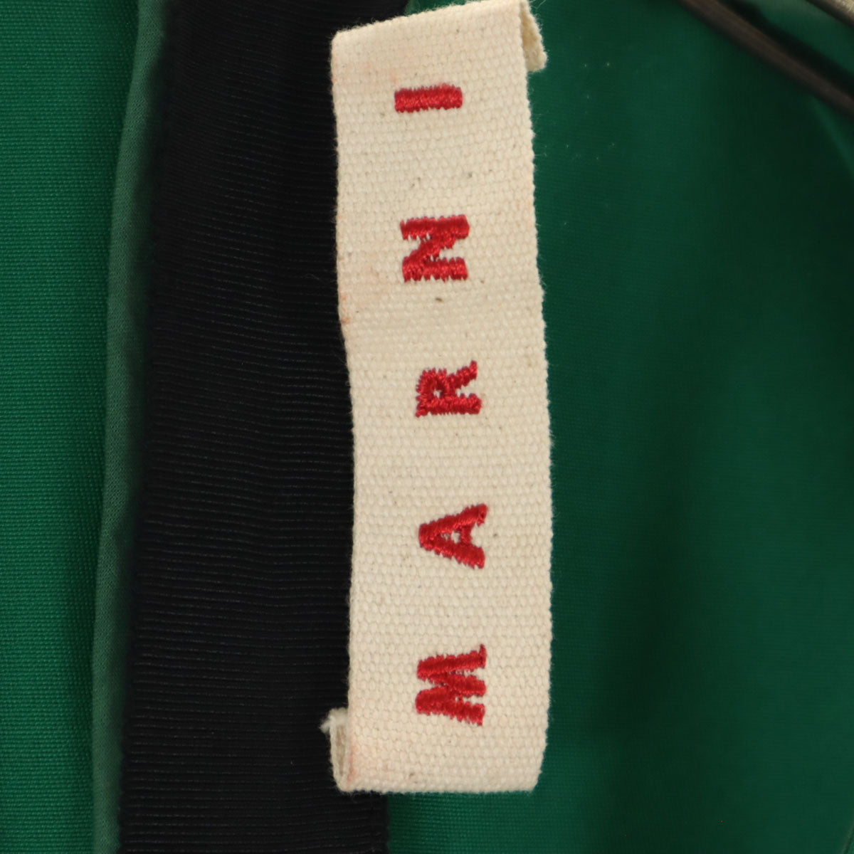 MARNI マルニ イタリア製 ノースリーブ ワンピース 36 グリーン レディース